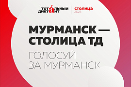 Столица Тотального диктанта: голосуй за Мурманск!